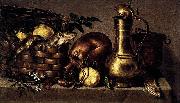 Antonio Ponce Still-Life in the Kitchen Spain oil painting artist
